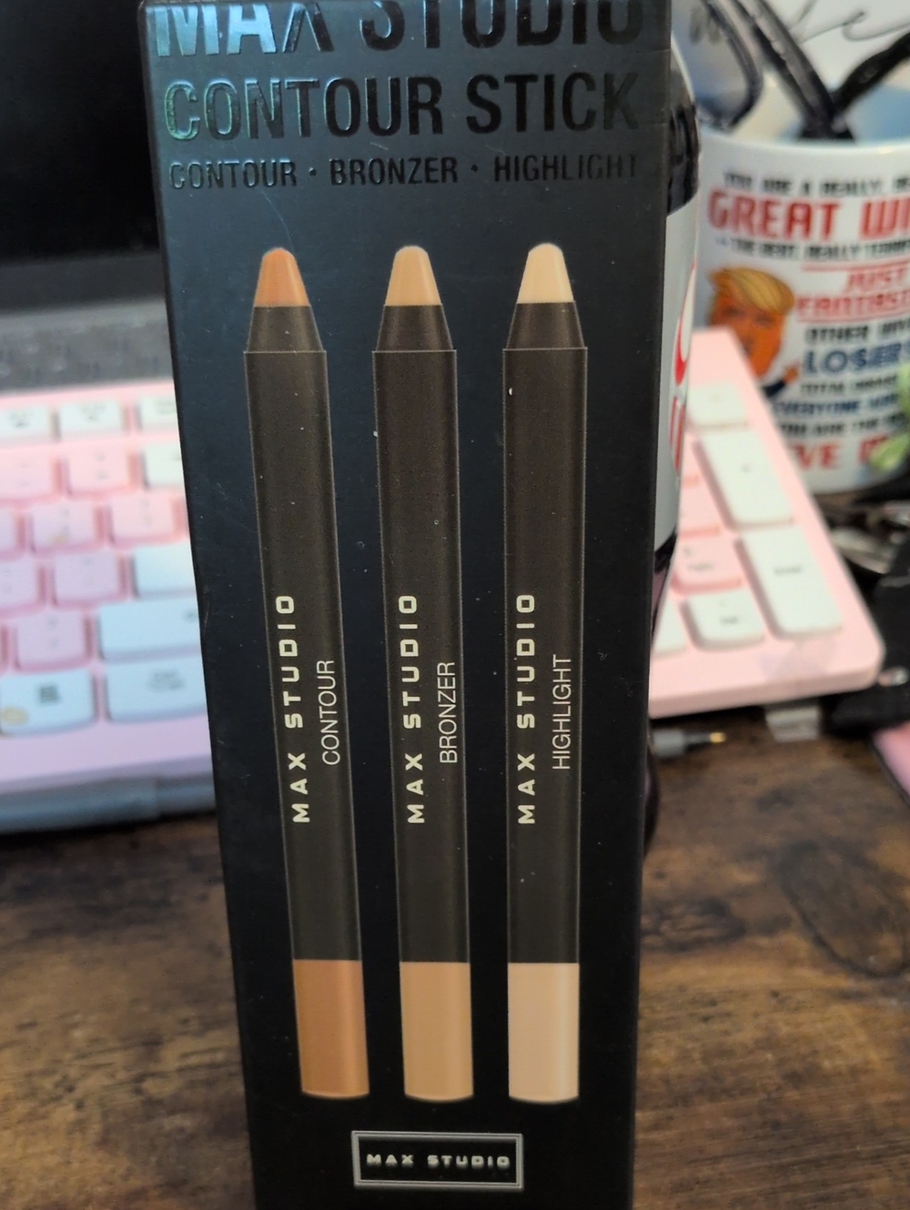 Max Studio Contour Stick Trio in Tan, Warm Brown, Light Beige 3